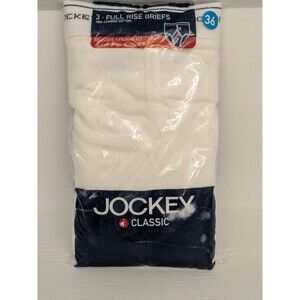 JOCKEY Classic BRIEFS Vintage 2004 FULL RISE Y-FRONT combed cotton Size 36